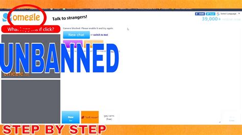 how to get unbanned from omegle